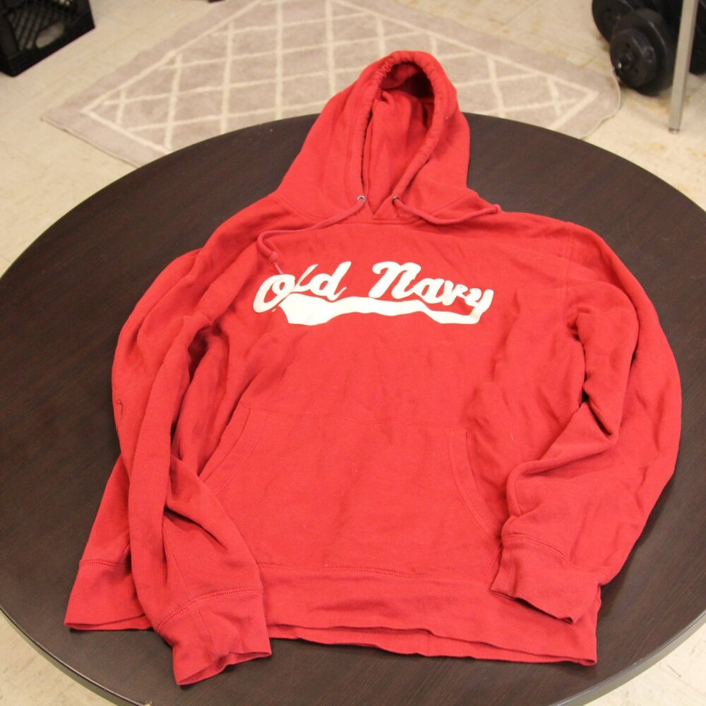 Red old navy hoodie